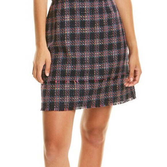 TED BAKER Metallic tweedy boucle A-line dress - Picture 6 of 6